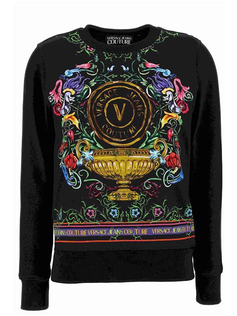 versace jeans couture hoodie black|versace jeans couture online shop.